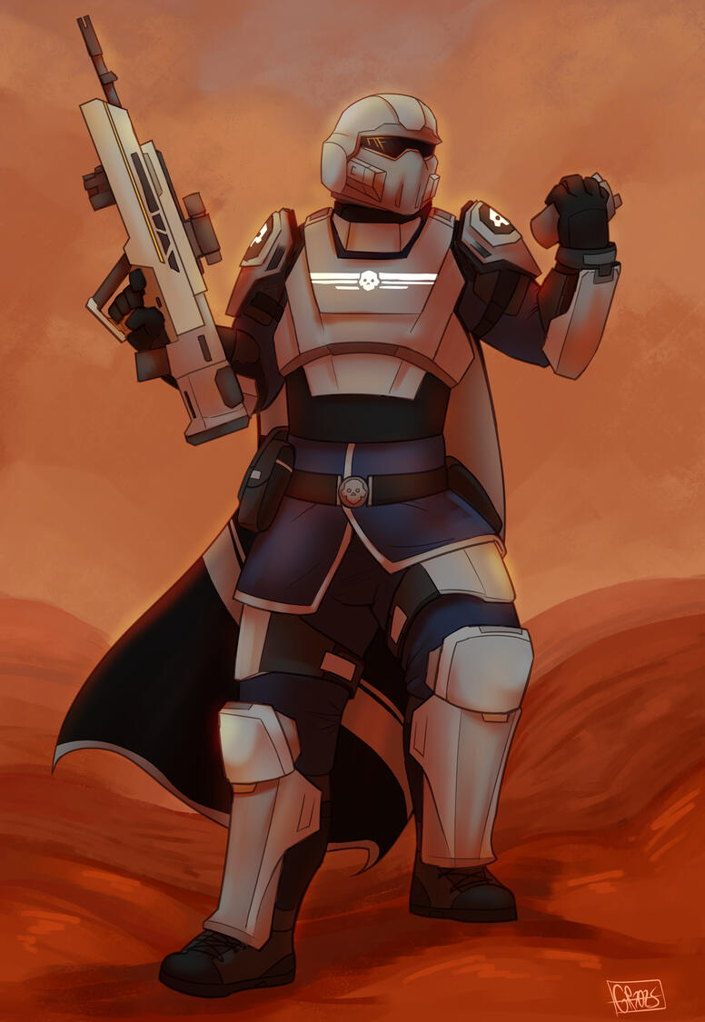 Private Commission based on Helldivers 2025