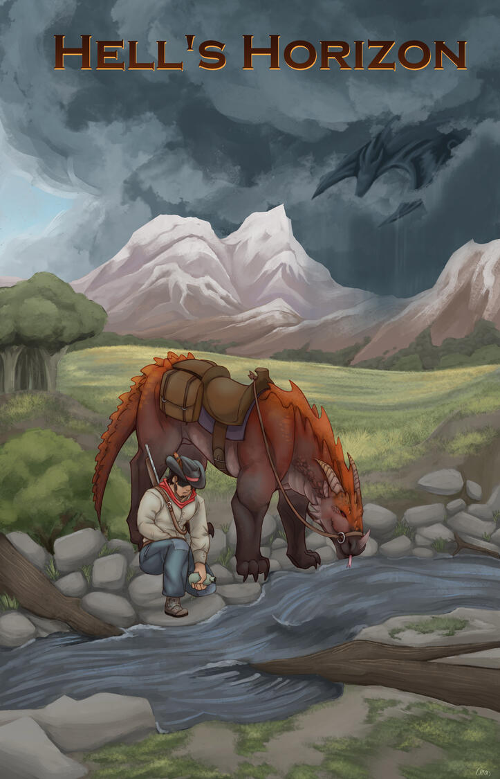 Book Cover Illustration for Personal Project, 2025