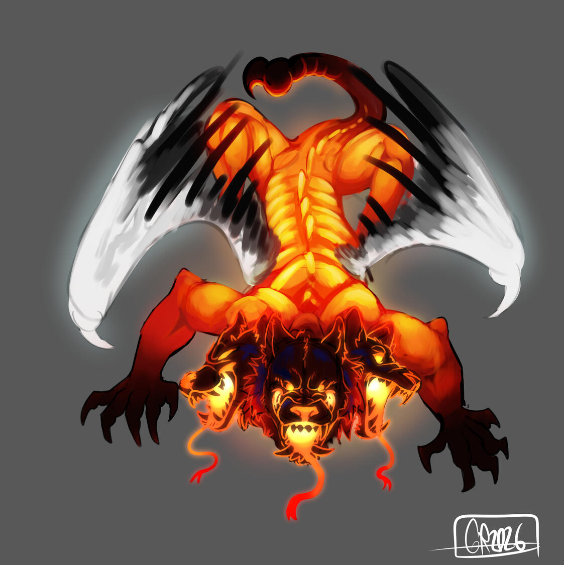 Hell's Horizon: Marchosias Illustration, 2026