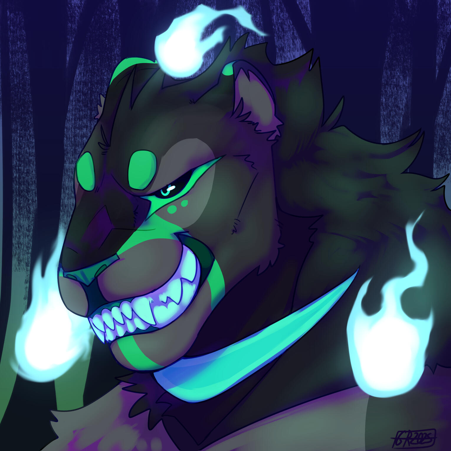 Profile Icon Example: Personal Illustration, 2025